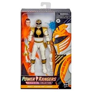 Power Rangers Lightning Collection 6" Mighty Morphin White Ranger Collectible